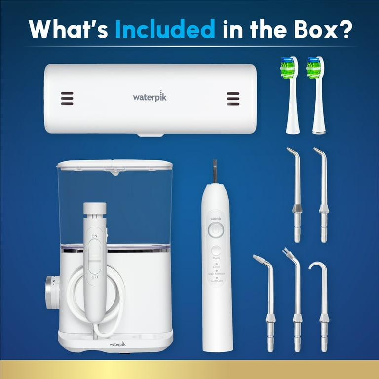Waterpik ウォーターフロッサー Amazon.com: Waterpik Sensonic Complete Care Water Flosser