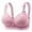 Light Pink, variant on Jelly Front Closure Bras for Women Wireless No Underwire Comfort Convenient Seamless Supportive Mastectomy Bralettes Size 46,Beige