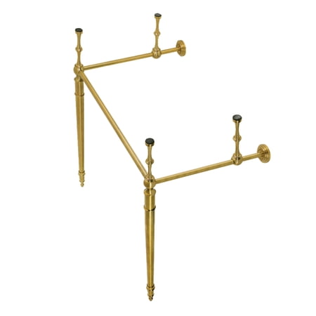 Kingston Brass VPB33287 Brass Console Sink Legs in Brushed Brass