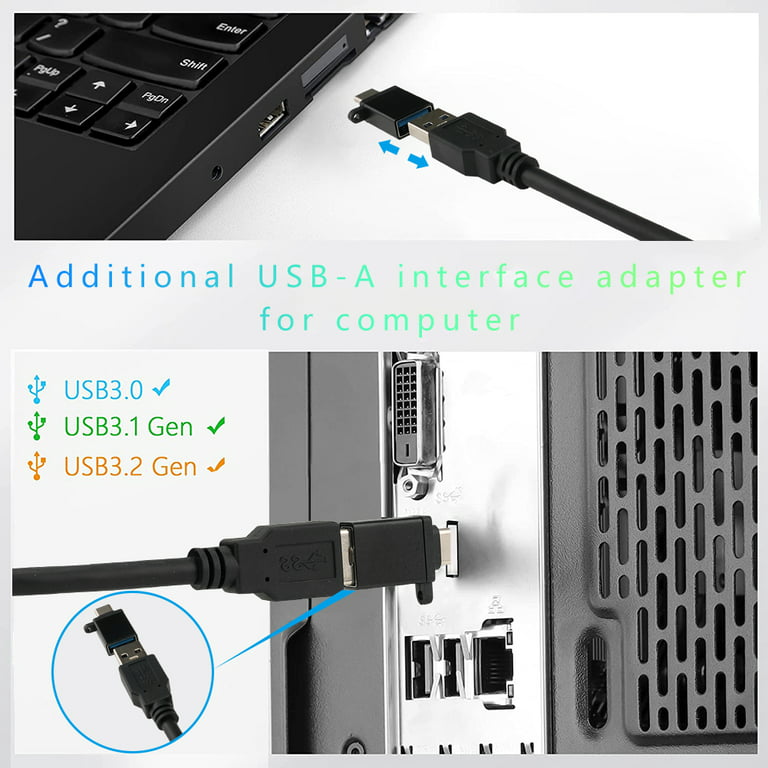 VRJEUGO Compatible with Oculus Quest 2 Link Cable, 2-in-1 Powered Link Cable  USB 3.0 Stream PC Games while Keeping Headset Charged, 16FT/5m:  : PC & Video Games