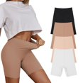 thumbnail image 2 of Bragas largas de cintura alta para mujer, pantalones cortos ajustados sin costuras, cómodos, gran oferta, 2023, 2 of 4