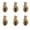 Gold, variant on 6pcs Coat Hooks Decorative Door hat Hook cat Coat Key Holder Utility cat Hook Coat Racks cat Hooks Macrame Shelf Wall Hanging Stick on Wall Hooks Hanger Tableware Stainless Steel
