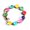 A, variant on OPOLSKI Bracelet Candy Color Round Beads Multicolored Beads Cuff Bangle Bracelet A