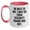 White/Pink, variant on Funny Security Guard Gifts from Friends for Men Be Nice To Me Two Tone Coffee Mugs, Mother's Day Unique Gifts