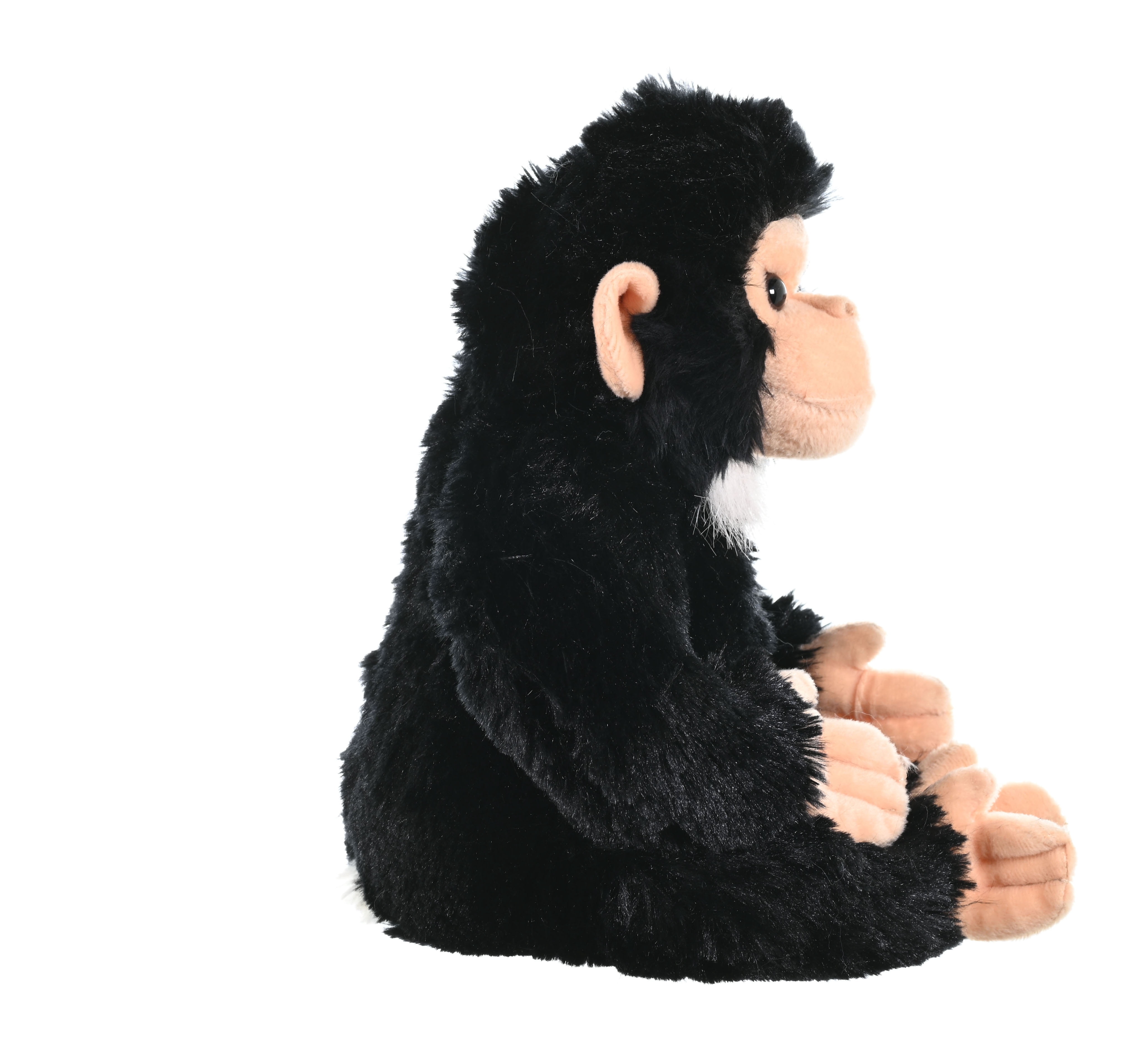 Wild Republic Chimp, Cuddlekins, Stuffed Animal, 12 Inches, Gift for Kids, Plush Toy, Fill is Spun Recycled Water Bottles