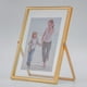 thumbnail image 3 of Marco de fotos de vidrio transparente, decoración para el hogar, marco de fotos de boda, hierro para niños, 3 of 6