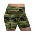 thumbnail image 2 of Rothco Womens Camo Workout Performance Legging Shorts, 2 of 6