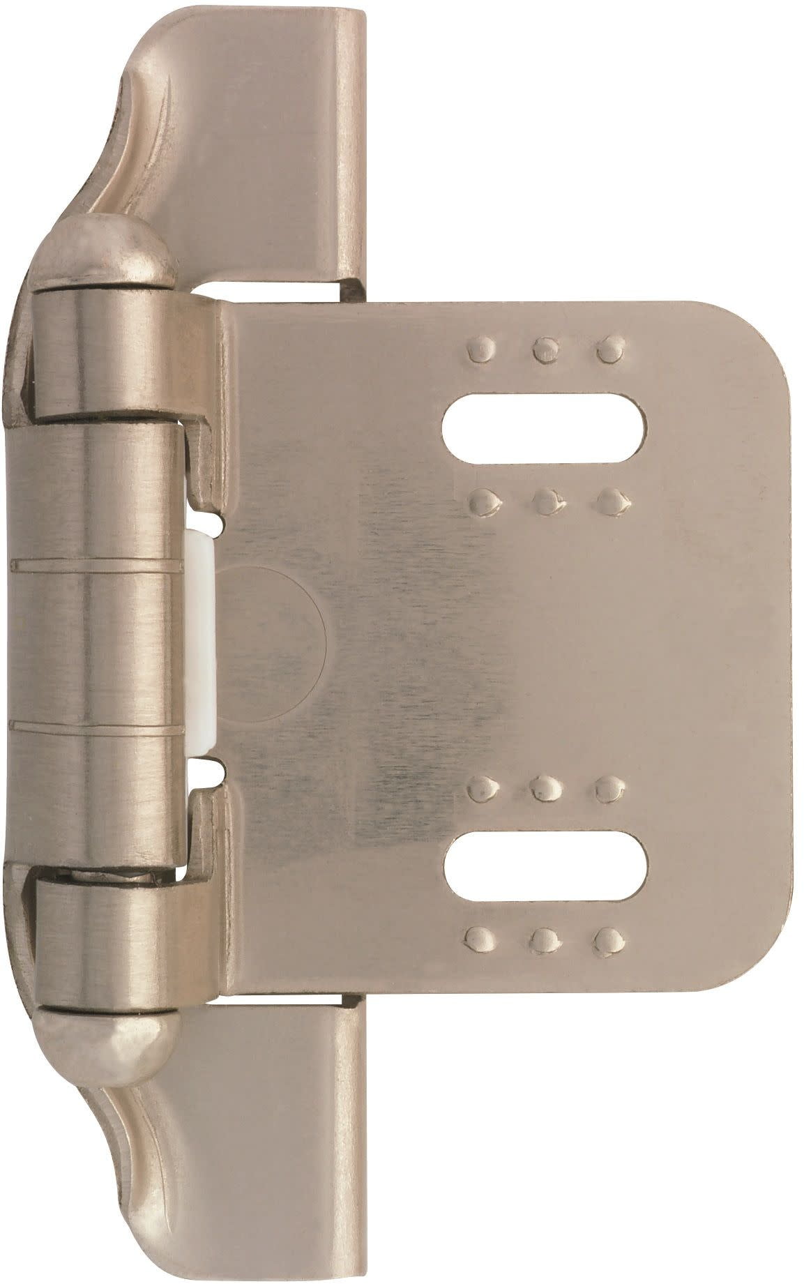 Liberty H00930L-SN-U1 3/8-Inch Inset Hinge without Spring 10-Pack