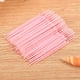 thumbnail image 3 of Bolsa de 100 palillos de dientes de doble cabezal para limpieza bucal (rosa), 3 of 9