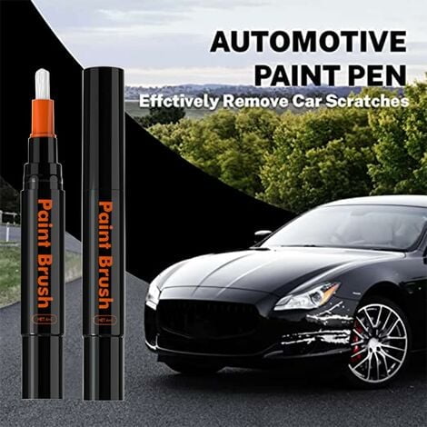 Kit 4 Plumas De Retoque Para Arañazos Coche - Reparación Pintura, Impermeable, Fácil Aplicación, Para Coches Y Motos