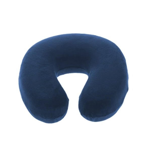 YFTDEF Travel Pillow, Comfortable Neck Pillow, Navy Blue, 11x11x3.9 in, Ergonomic C-Shaped Design, Supports Neck and Head, Perfect for Office Nap or Travel, Gift Option