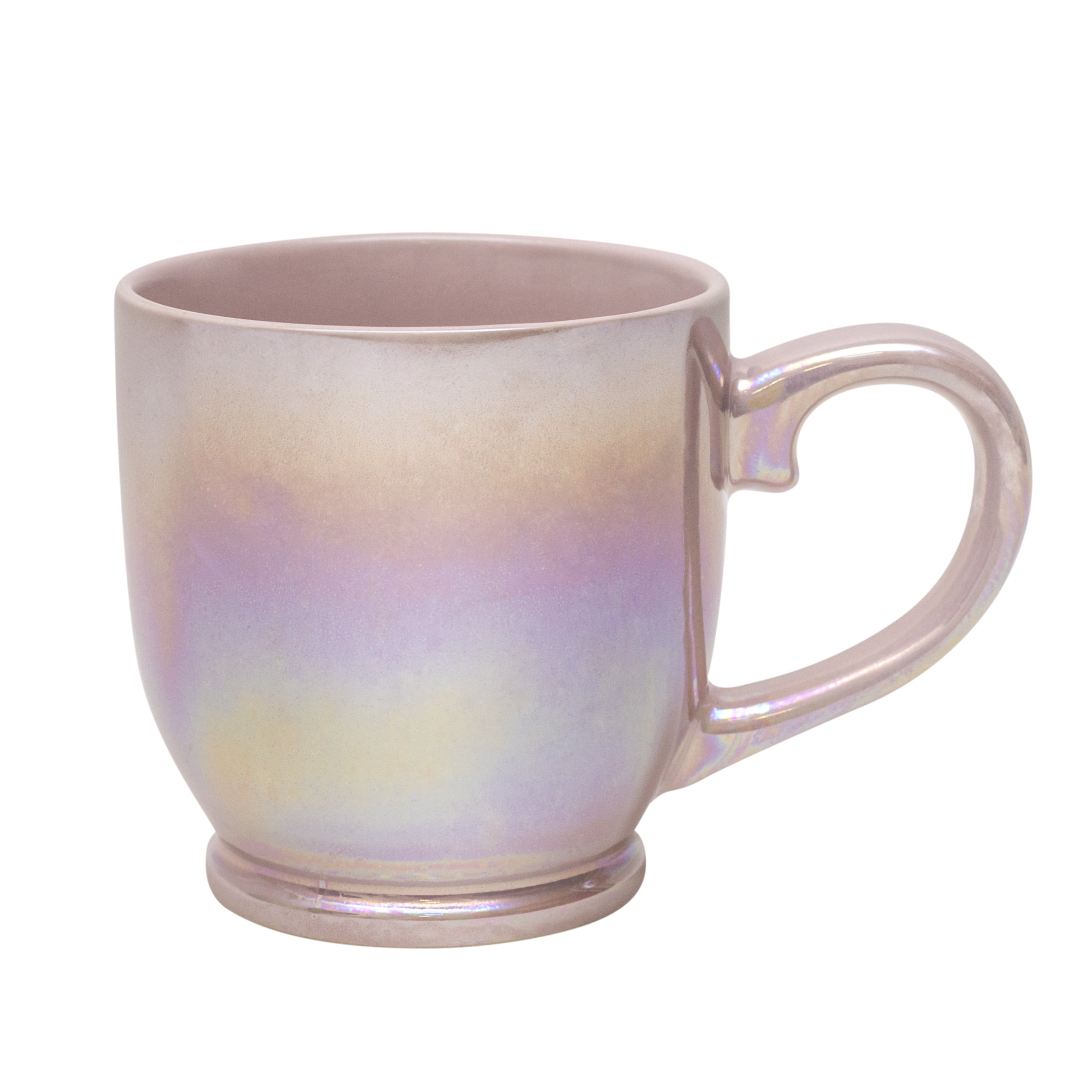 Sheffield Home Luster Glaze Mugs 4 Pack Pink Walmart Com