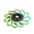 thumbnail image 3 of Jockey Pulley, Colorful MTB Bike Rear Derailleur Pulley Wheels, 11 13T Aluminum Sealed Bearing Jockey Wheel for Rear Derailleur Shifting, 3 of 8