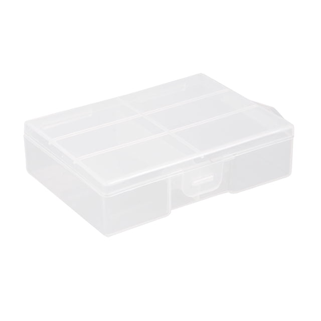 Estuche Portátil para Almacenamiento de Baterías Uxcell para 24 x Baterías AAA