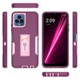 thumbnail image 6 of CoverON For T-Mobile REVVL 6 5G / T-Mobile REVVL 6x 5G Case, Military Grade Heavy Duty Full Body Phone Kickstand Cover, Violet Purple, 6 of 9