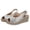 White, variant on Wedge Sandals for Women Summer Casual Espadrille Low Heel Peep Toe Hollow Out Slingback Buckle Strap Jute Sole Comfort Walking Dressy Sandal