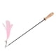 thumbnail image 3 of Juguete de varita para gato, divertido palo para gato, palo retráctil para gato, juguete de plumas para gato, claridad notable, 3 of 8