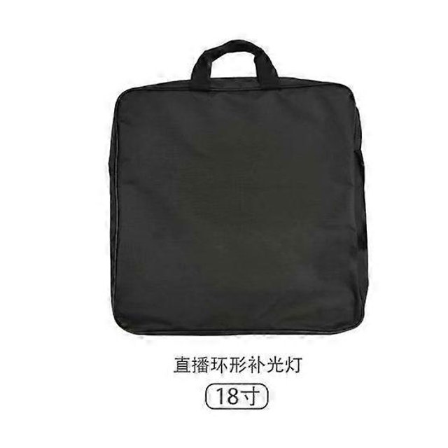 Portable Ring Light Storage Bag Protective Carry Case 18-inch Ring Light Zipper Storage Bag Photography Supplies