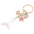 thumbnail image 1 of Mermaid Stuff Little Mermaid Keychain Creative Keychain Charm Everyday Use Metal Fish Tail Shape Simple And Smooth 5Pcs, 1 of 5