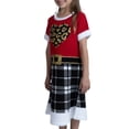 thumbnail image 5 of Jolly Sweaters Girls Christmas Novelty Sweater Dress, Sizes 4-16, 5 of 5