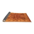 thumbnail image 2 of Ahgly Company Indoor Rectangle Oriental Orange Industrial Area Rugs, 5' x 7', 2 of 4