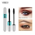 thumbnail image 3 of 2 in 1 Vibely Mascara 5X Longer Cosmetics for Natural Lengthening and Thickening No Clumping 4D Silk Fiber Mascara, Beauty & Personal Care, 3 of 8
