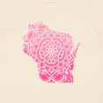 thumbnail image 4 of Inktastic Wisconsin Silhouette Mandala Boys or Girls Baby T-Shirt, 4 of 5