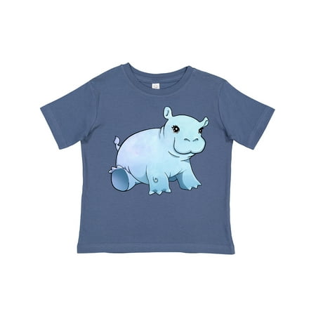 

Inktastic Cute Baby Hippo Gift Toddler Boy or Toddler Girl T-Shirt