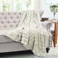 thumbnail image 2 of Home Soft Things Super Soft Decorative Throw Blanket - Oatmeal - 50" x 60", 2 of 8
