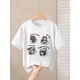 thumbnail image 1 of A Short-Sleeved T-Shirt for Boys Featuring a Cartoon Print of a Teacup And a Kitten, with a Round Neck That Is Breathable And Comfortable, Suitable for Children And Teenagers., 1 of 6