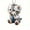B, variant on Luoshdecor 2D Flat Cat Car Rear View Mirror Charm,Acrylic Cute Plush Cat Car Hanging Ornament for Car Interior,Christmas Tree Decor