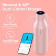 thumbnail image 4 of Vsitoo 33oz Self-Cleaning Smart Water Bottle, Insulated Stainless Steel with UV Purification, Perfect for Purses & Teens, Black, 4 of 9