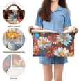 thumbnail image 5 of Yayeee Foldable Storage Basket for Shelves with Handles Waterproof Cloth Bins, Vibrant Floral, 5 of 7