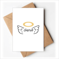 thumbnail image 1 of Angel Text Stickers Art Deco Fashion Greeting Cards You are Invited Invitations, 1 of 3