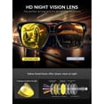 thumbnail image 5 of KALIYADI HD Night Vision Driving Glasses Anti Glare Polarized Safe Trendy Stylish Fit Over Glasses for Men & Women Night Driving Wrap Around Glasses, 5 of 7