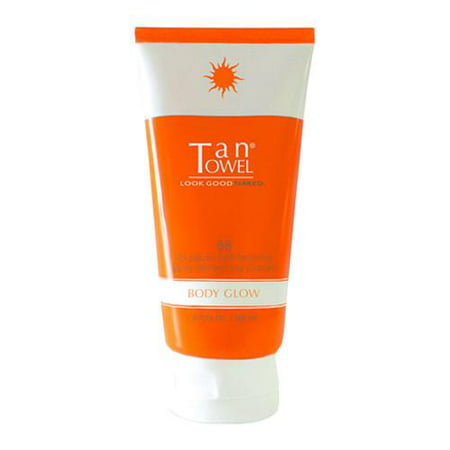 Tan Towel Body Glow Gradual Self Tanner Perfecting Bb Cream, 5.7 (The Best Tanning Cream)