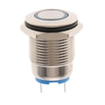 thumbnail image 3 of Luz De 16mm 12 V Ip67 Accesorio De Equipamiento Industrial Ensayo Eléctrico - Multicolor 2 Yotijar  Luz indicadora del metal de 16m m 12V, 3 of 6