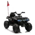 thumbnail image 4 of Ambifirner 24V Kids Ride On Toy, 4-Wheeler Quad ATV Play Car w/160W Motors, 3 Speed Setting, LED Lights, Music, 2 Seater Electric Off-Road Power Vehicle, 4 of 9