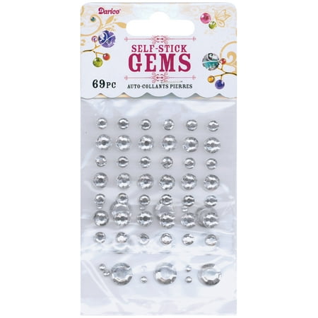 Self-Stick Gems 69/Pkg-Clear | Walmart Canada