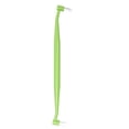 thumbnail image 1 of Double-Ended Orthodontic Toothbrush Small Pointed Flat Head Soft Bristle, 1 of 5