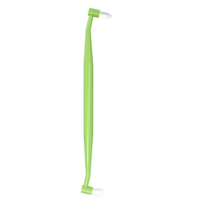 Brosse à Dents Orthodontique Double Tête Petite Tête Pointue Tête Plate Brosse Interdentaire