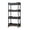Black, variant on Plant Stand 3/4 Tier Plastic Rolling Storage Cart with Wheels, Easy Assembly, Space-Saving for Indoor Outdoor Use