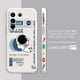 thumbnail image 3 of Case For VIVO S5 S6 S7 S9 S10 S15 S16 S16E T1 V15 V20 V23 PRO 5G Simple Liquid Silicone Case Funny Astronaut Spacewalk, 3 of 5