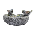 thumbnail image 4 of Comedero para pájaros, estatua de pájaro de resina, cuenco de agua resistente a la intemperie, bebedero para pájaros para césped, jardín, mesa, decora, 4 of 8