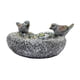 thumbnail image 4 of Baño para pájaros, comedero para pájaros, estatua de jardín, baño decorativo de resina para pájaros, comedero para pájaros para patio, patio exterior,, 4 of 8