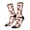 2 Black-2, variant on Leopard Print Print Adult Socks for Men & Women,Calf Socks, Ankle Socks,Boots Socks,Breathable Casual Sock,Unisex Crew Socks