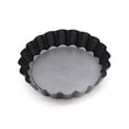 thumbnail image 4 of 1Pc Dqxy 4 Inch Mini Tart Pan Nonstick Quiche Pan, Removable Bottom Round Nonstick Quiche Pan, Heavy Duty Fluted Side for Pies, Mousse Cakes, 4 of 9