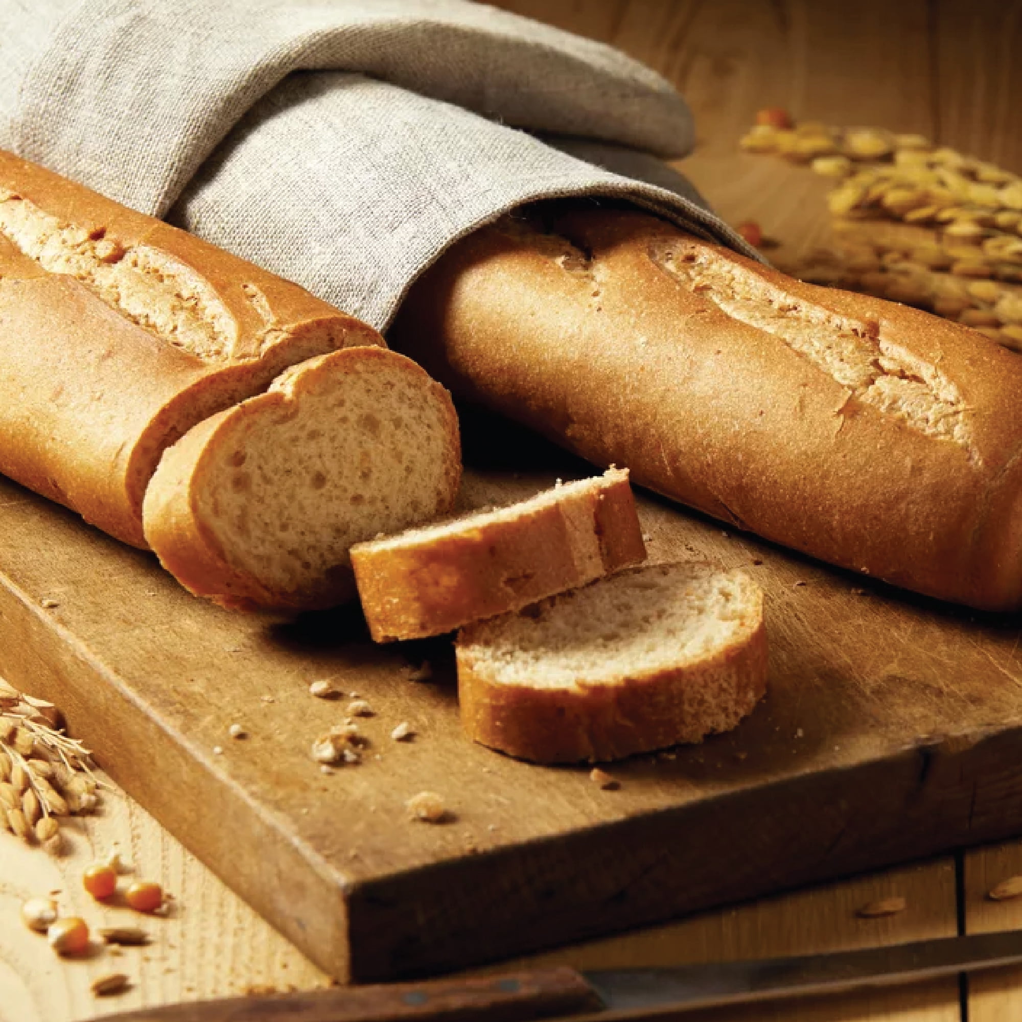 Schar Gluten Free Full Baguette French Bread Loaf, Regular, Shelf-Stable, 12.3 oz (2 Count)