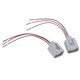thumbnail image 5 of 2 piezas H13-2 arnés adaptador hembra de repuesto resistente a altas temperaturas arnés de cableado, 5 of 12