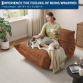thumbnail image 7 of Bean Bag Chair, Fireside Chair Sofa Large Bean Bag Chair for Adults, 2 Seater Bean Bag Chairs with High Density Comfortable Foam for Living Room, 7 of 7